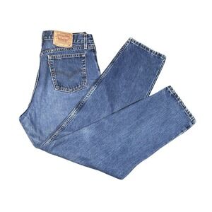 Levi 560 Loose Fit Vintage Made In USA Straight Leg Jeans‎ Size 16 M
